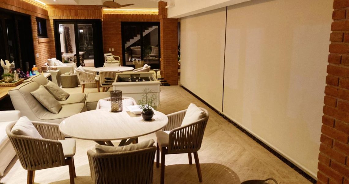 A beleza, sofisticação e estilo dos diferentes tipos de toldos cortina 2023