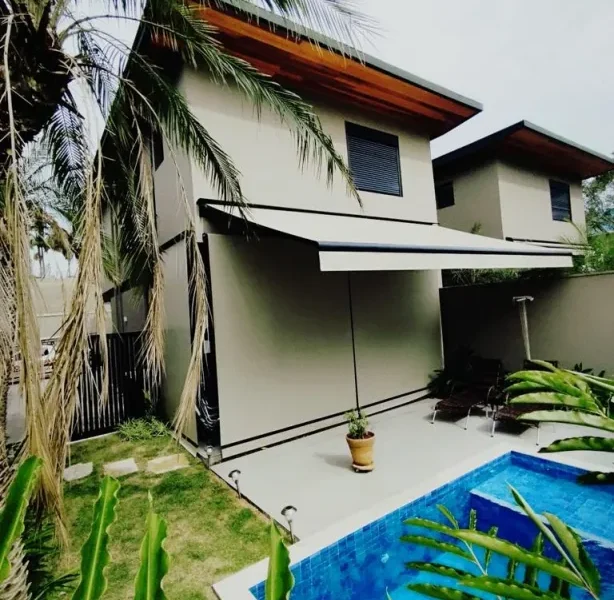 Os 3 melhores tipos de toldos para área externa em Boiçucanga, SP