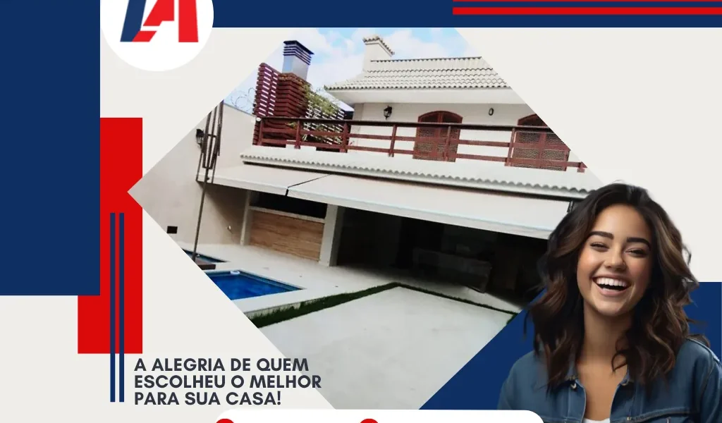 A alegria de quem escolheu o melhor toldo para sua casa!
