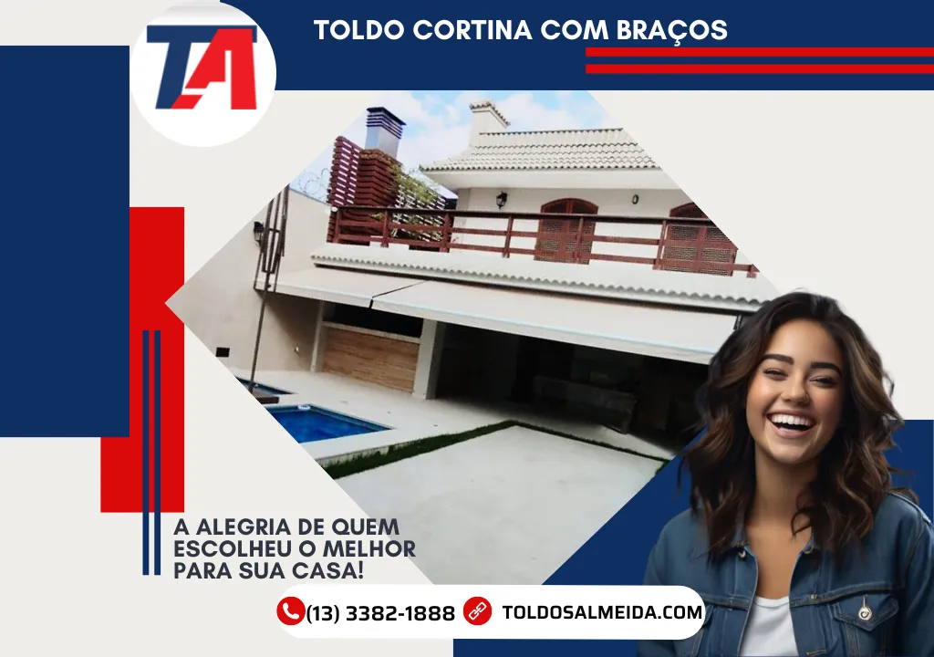 A alegria de quem escolheu o melhor toldo para sua casa!