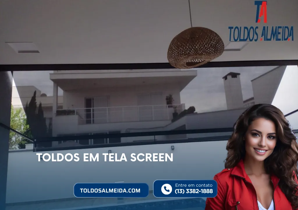 Tela screen toldos almeida 2024 em Santos