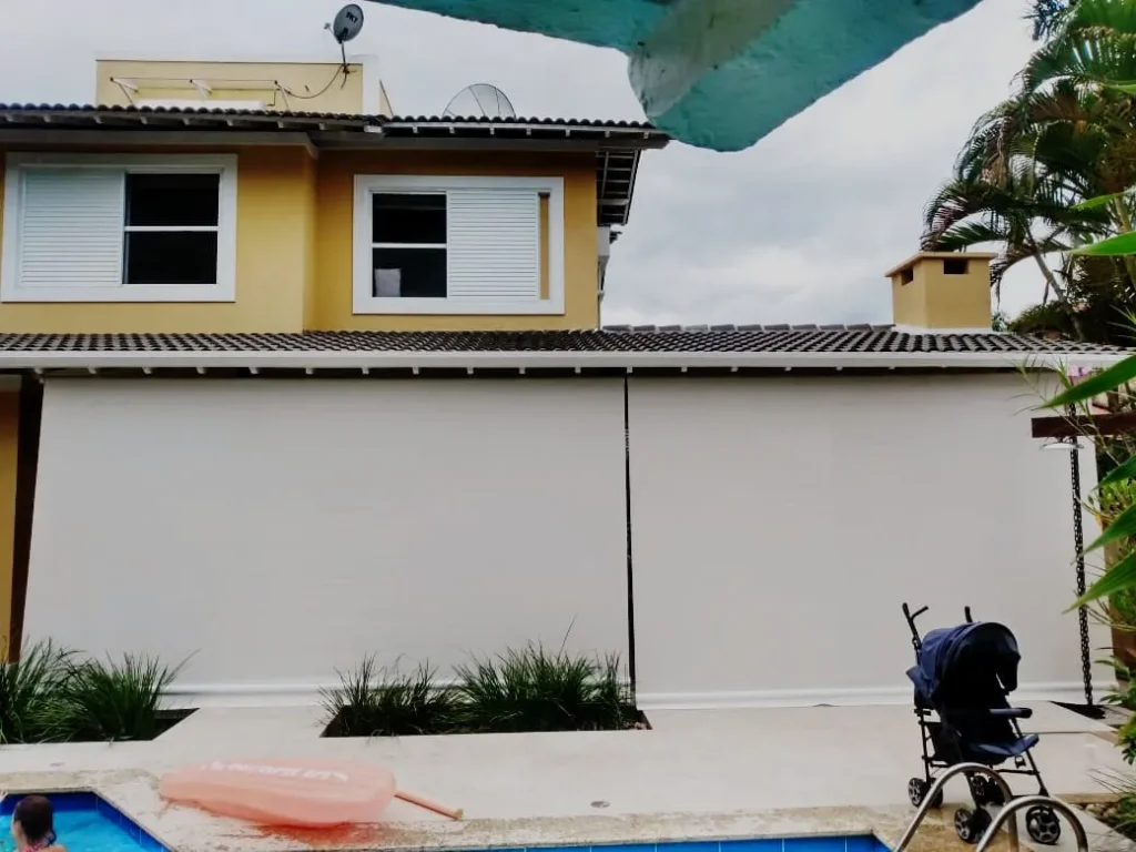 TOLDO CORTINA EM TELA SOLAR Praia grande