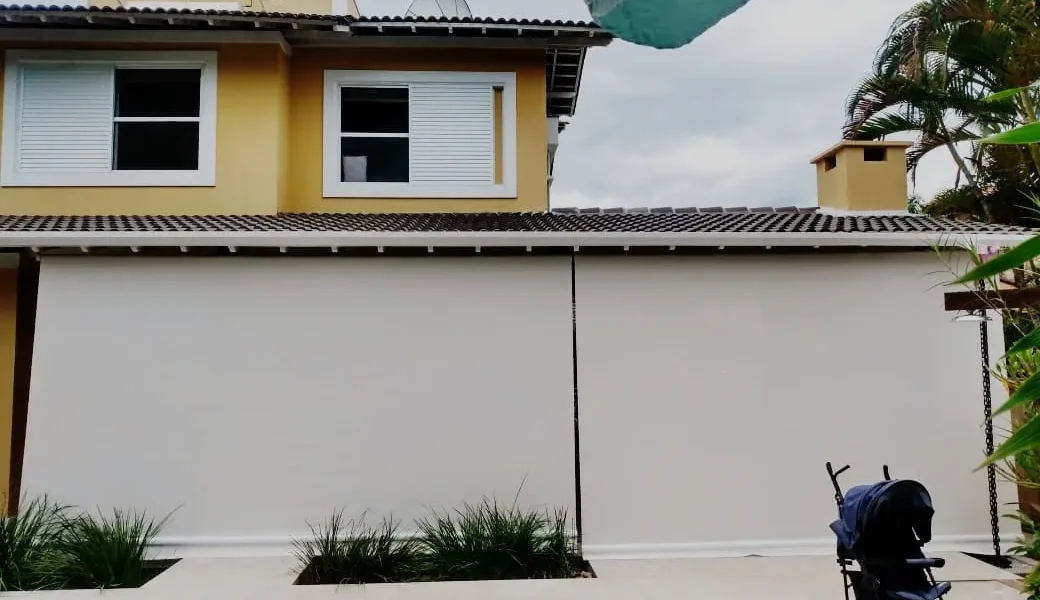 TOLDO CORTINA EM TELA SOLAR Praia grande