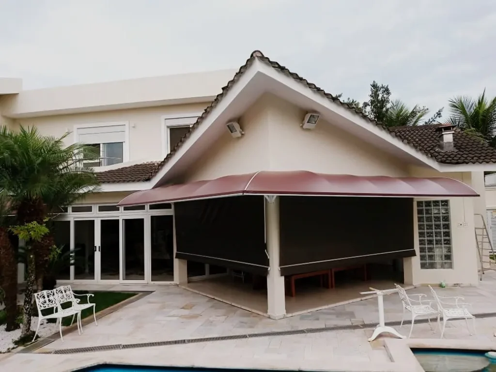 TOLDO FIXO e Cortina Santos