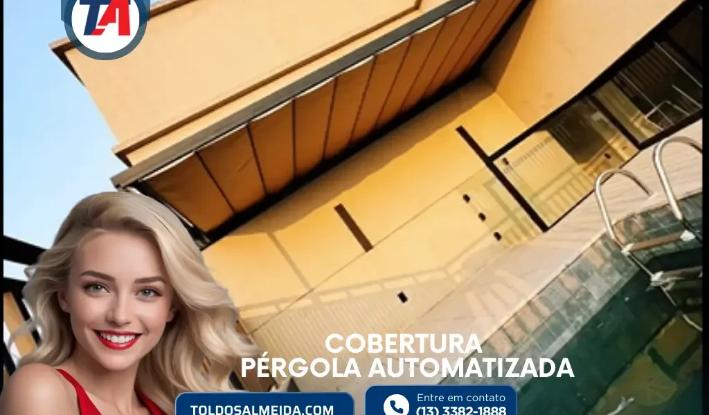 Cobertura Pérgola Automatizada-TA-2024 em São Caetano