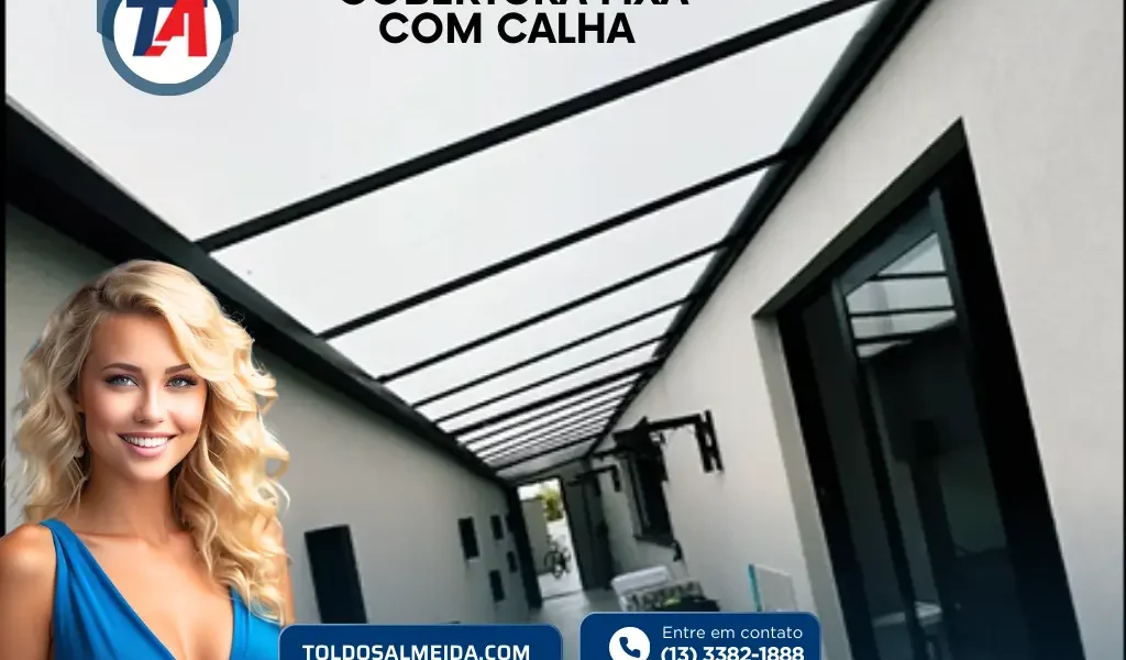 Proteção Contra Sol e Chuva com Toldos e Coberturas Fixas em Cubatão, SP