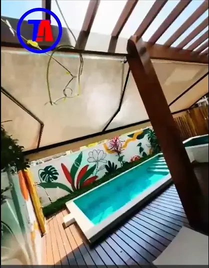 Toldo articulado em São Vicente 2024