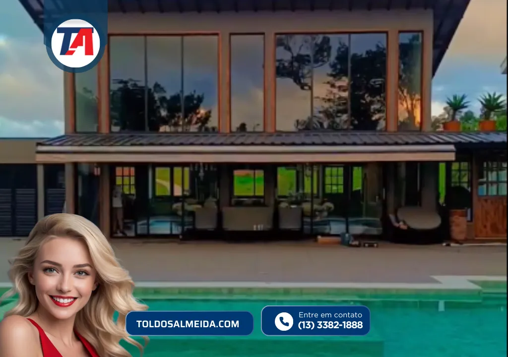 Os 3 melhores tipos de toldos para área externa em São Sebastião, SP